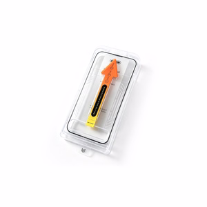 Dust-Free Easy Fit grūdintas stiklas, skirtas iPhone 13/13 Pro/14/16E