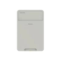 Baseus lipnus kortelių dėklas telefonui ACKD-B0G - pilkas