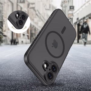 Tech-Protect BasicMag magnetinis dėklas telefonui iPhone 17 - matinė juoda