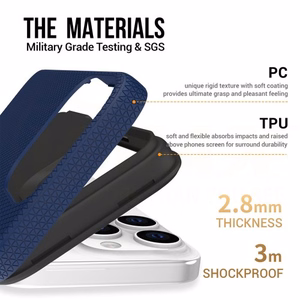 Telefono dėklas Vmax Triangle Samsung S921 S24 mėlynas