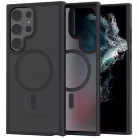 Spacecase Hibridinis magnetinis dėklas Galaxy S22 Ultra juodas