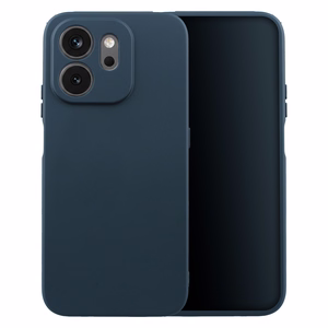 Silikoninis dėklas, skirtas Honor 600 Smart, tamsiai mėlynas