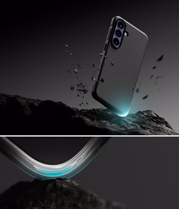 Ringke Onyx dėklas, skirtas Samsung Galaxy S26 FE, juodas