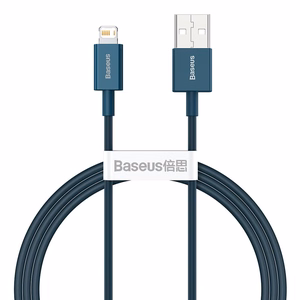 Кабель USB Baseus "Superior" синий Lightning 100 см