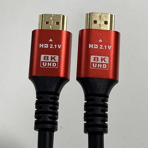 Kabelis HDMI 2.1 8K 60 Hz / 4K 120 Hz – itin didelio greičio, HDR, eARC, VRR, 48Gbps, 1 m, juodas