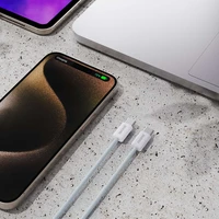 Dudao L6C USB-C - USB-C PD kabelis 30W 1m - šviesiai mėlynas