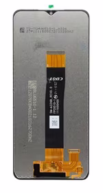 Ekranas Samsung A326 A32 5G 2021 su lietimui jautriu stikliuku Black originalus