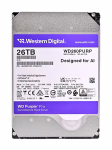 Western Digital Purple Pro WD240PURP vidinis kietasis diskas 26 TB 7200 RPM 3.5" „Serial ATA III“