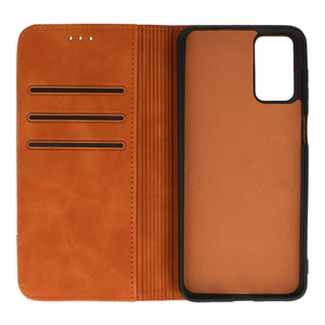 Wonder Prime dėklas telefonui Motorola Moto G42 rudas