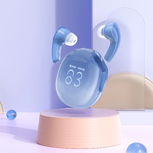 Acefast T9 Bluetooth 5.3 įstatomos belaidės ausinės - mėlynos