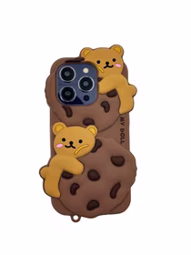 Dėklas 3D COOKIE BEAR IPHONE 14 PRO