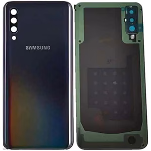 Galinis dangtelis Samsung A505 A50 2019 Prism Crush Black originalus (naudotas, Grade A)