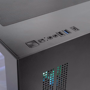 Mars Gaming MCVIEW3 kompiuterio korpusas „Mini Tower“ Juoda