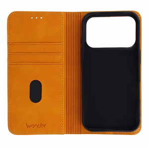 Wonder Smart dėklas iPhone 17 Pro Max kosminis oranžinis