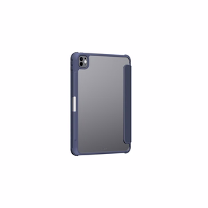 AmazingThing Titan Pro Case for iPad Pro 11" M5 with 720° Rotation Stand and Stylus Holder - Navy Blue