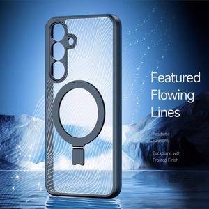 DUX DUCIS чехол AIMO MAG совместимый с MagSafe для SAMSUNG S25 чёрный
