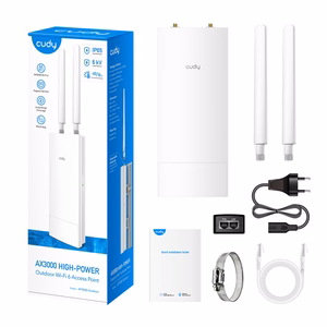 Cudy AP3000 Outdoor Balta Maitinimas per Eternetą (PoE)
