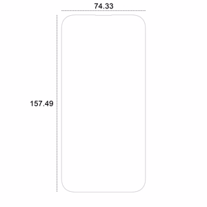 Etteri hibridinis stiklas iPhone 16 Plus 6,7"