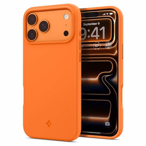 Spigen Silikoninis Fit Mag MAGSAFE Iphone 17 PRO Cosmic Orange