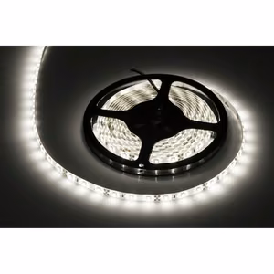 Rebel vandeniui atspari LED juosta, 5 m, neutraliai balta, 300 x 5050 SMD, 12 V