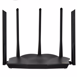 Tenda TX12 PRO belaidis maršrutizatorius Fast Ethernet dviejų dažnių (2.4 GHz / 5 GHz) juodas