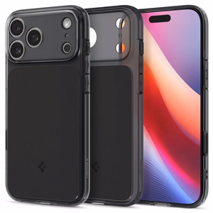 Spigen Ultra Hybrid "T" Magnetinis dėklas telefonui iPhone 17 Pro Max - Matinis juodas