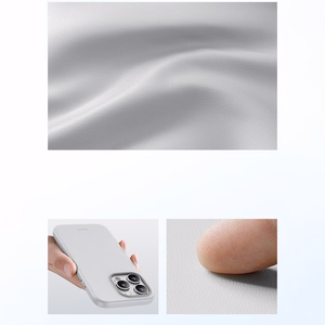 Benks magnetinis Vita Pro silikoninis dėklas telefonui, skirtas Iphone 16 Pro Max, pilkas