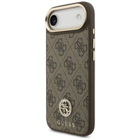 Guess 4G Strass Logo Magnetinis dėklas telefonui iPhone Air - ruda
