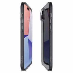 Spigen Crystal Flex dėklas telefonui iPhone 15 Plus - pilkas/skaidrus