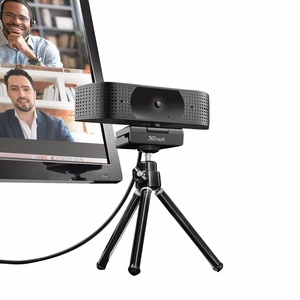 Trust Teza internetinė kamera 3840 x 2160 pikseliai USB 2.0 Juoda