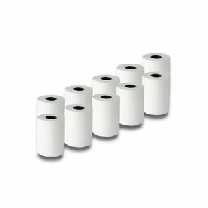 Qoltec 51896 – terminio popieriaus ritinėliai be BPA, 57×20 mm, 55 g/m², 10 vnt.