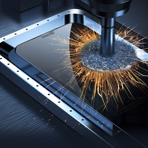 Borofone apsauginis stiklas BF7 Diamond Armor pilnas ekranas Anti-spy Iphone X/XS/11 Pro - 10 vienetų