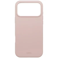 Uniq Lino iPhone 17 Pro Max Magnetinis įkrovimo dėklas - rožinis