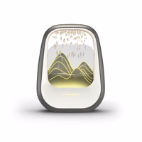 Belaidis miego ir poilsio garsiakalbis Reach Relaxing Rain pilkas