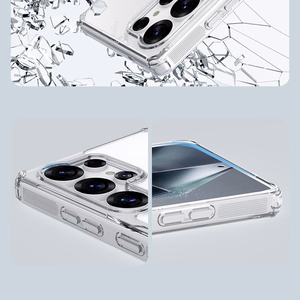 Nillkin Nature TPU Pro Magnetinis dėklas telefonui su MagSafe Samsung Galaxy S25 Ultra - Baltas