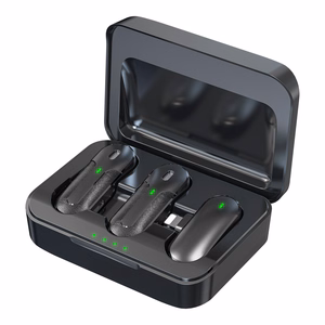 "Devia" mikrofonas "Smartfon Kintone Lightning" belaidis 2in1 juodas