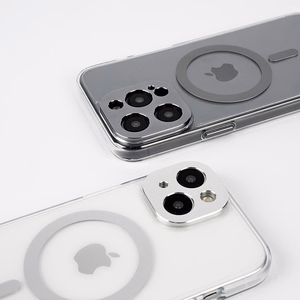 Moshi iGlaze MagSafe dėklas, skirtas iPhone 15 Pro Max, „Luna Silver“ spalvos