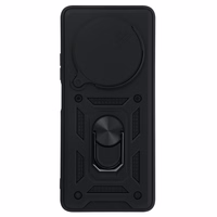 Slide Camera Armor dėklas telefonui Xiaomi Redmi A4 juodas