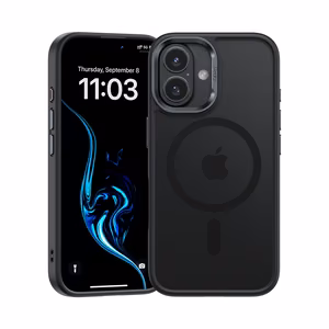 Benks Magnetinė Mist dėklas Metal Frame Iphone 16 Plus juodas