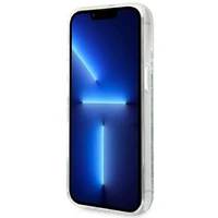 Guess GUHCP14SLFLSN iPhone 14 6.1 "žalias kietas dėklas Flower Liquid Glitter