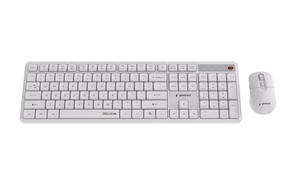 KEYBOARD +MOUSE WRL ENG/WHITE KBS-WMS-01-W GEMBIRD