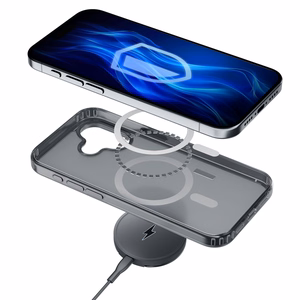 3mk Frosty MagCase для iPhone 16 Plus - чёрный