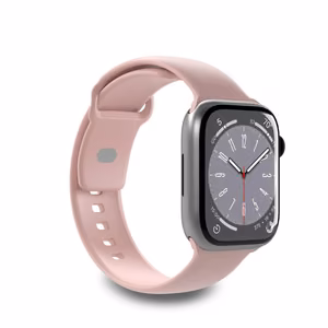 Puro Icon silikoninis dirželis Apple Watch 38/40/41 mm - rožinis (2 vnt.)