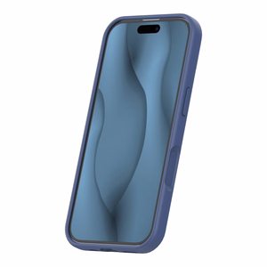 Silikoninis Thin Mag dėklas iPhone 17 6,3" tamsiai mėlynas