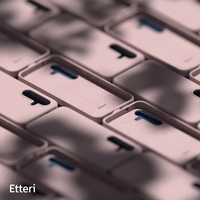 Etteri Silikoninis dėklas for Samsung Galaxy S24 FE šviesiai rožinis