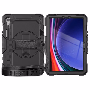 Tech-Protect Solid360 dėklas telefonui Samsung Galaxy Tab S9 FE 10.9" X510 / X516B - juodas