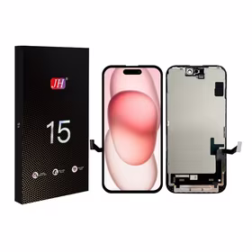 Ekranas Apple iPhone 15 su lietimui jautriu stikliuku JH INCELL FHD (removable IC)