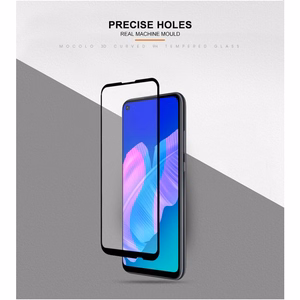 Mocolo 2.5D Full Glue grūdintas apsauginis ekrano stiklas, skirtas Huawei P40 Lite E