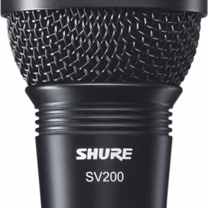Shure SV200 – dinaminis karaokės mikrofonas, juodas