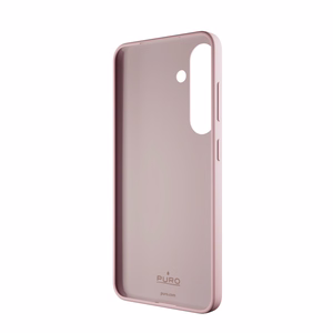 Puro Icon silikoninis dėklas telefonui Samsung Galaxy S25 - rožinis